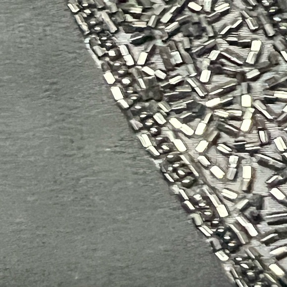 Vintage Julian Wilder black bead formal top size 20 - Picture 10 of 14